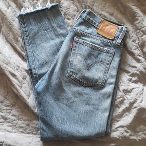Levi's Wedgie fit White Oak jeans